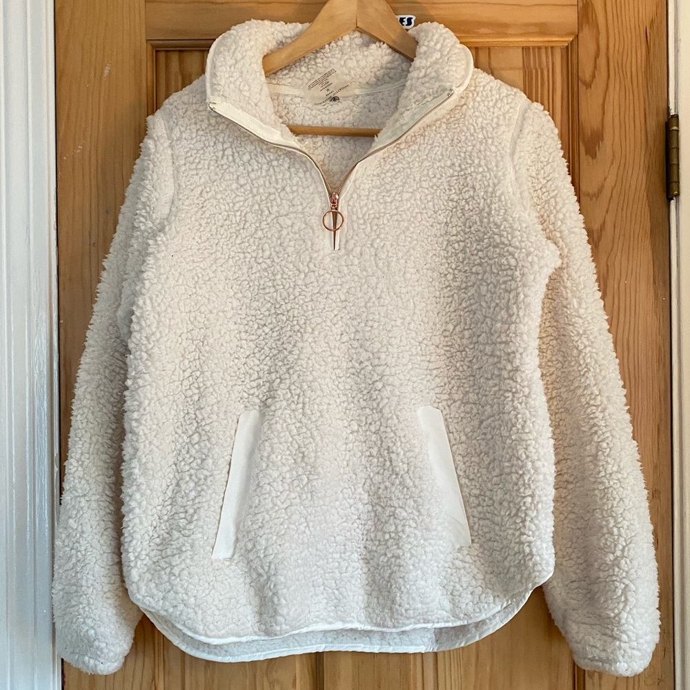 White Fuzzy Sherpa